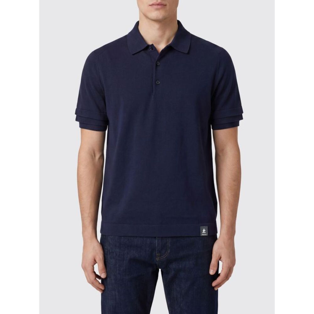 Premiata Polo Shirt Men Blue